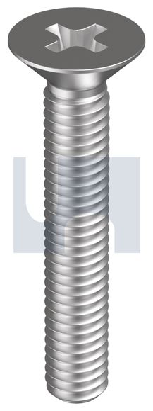MTS SCREW CSK PHIL ZINC M 8 X 50MM 